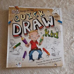 🌺 Hinkler Quick Draw Kid "Learn to Draw" Sketchbook